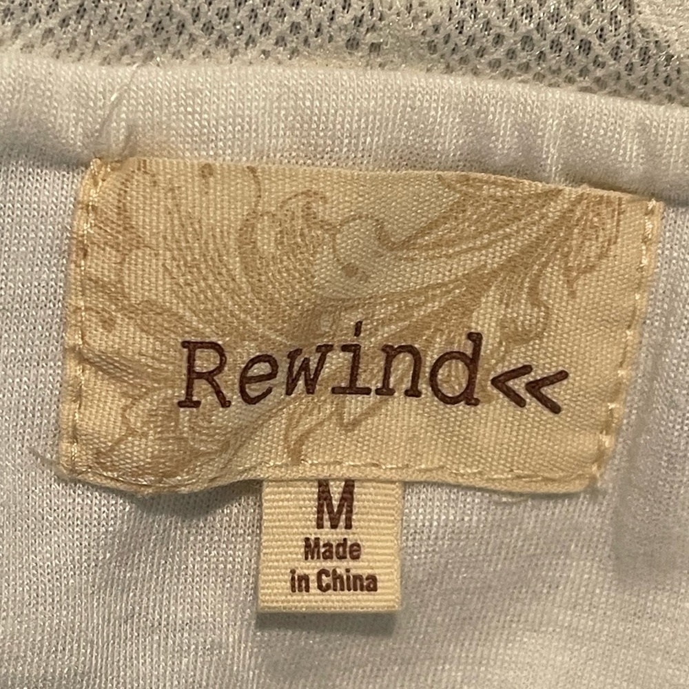 Rewind Lace Cargo Shorts Romper Size M - Picture 3 of 10